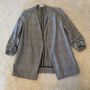 Aritzia BABATON Plaid Blazer